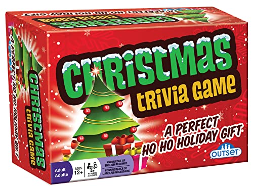 Outset Media Christmas Trivia Game a Perfect HoHo Contains Over 200 Cards Great Party Game for Ages 12 and up by Outset - Image 1
