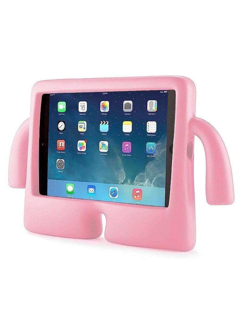 ELTRAZONE حافظة أطفال من فوم EVA لحواسيب iPad 9.7 (النموذج القديم) 6th 5th 2017 2018/ iPad Air 2 Air 1/ iPad Pro 9.7 2016 للأولاد والبنات، غلاف خفيف الوزن وقوي مع حماية كاملة ومقبض (وردي) - Image 1