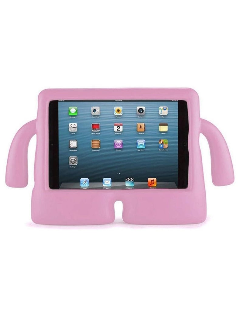 ELTRAZONE حافظة أطفال من فوم EVA لحواسيب iPad 9.7 (النموذج القديم) 6th 5th 2017 2018/ iPad Air 2 Air 1/ iPad Pro 9.7 2016 للأولاد والبنات، غلاف خفيف الوزن وقوي مع حماية كاملة ومقبض (وردي) - Image 2