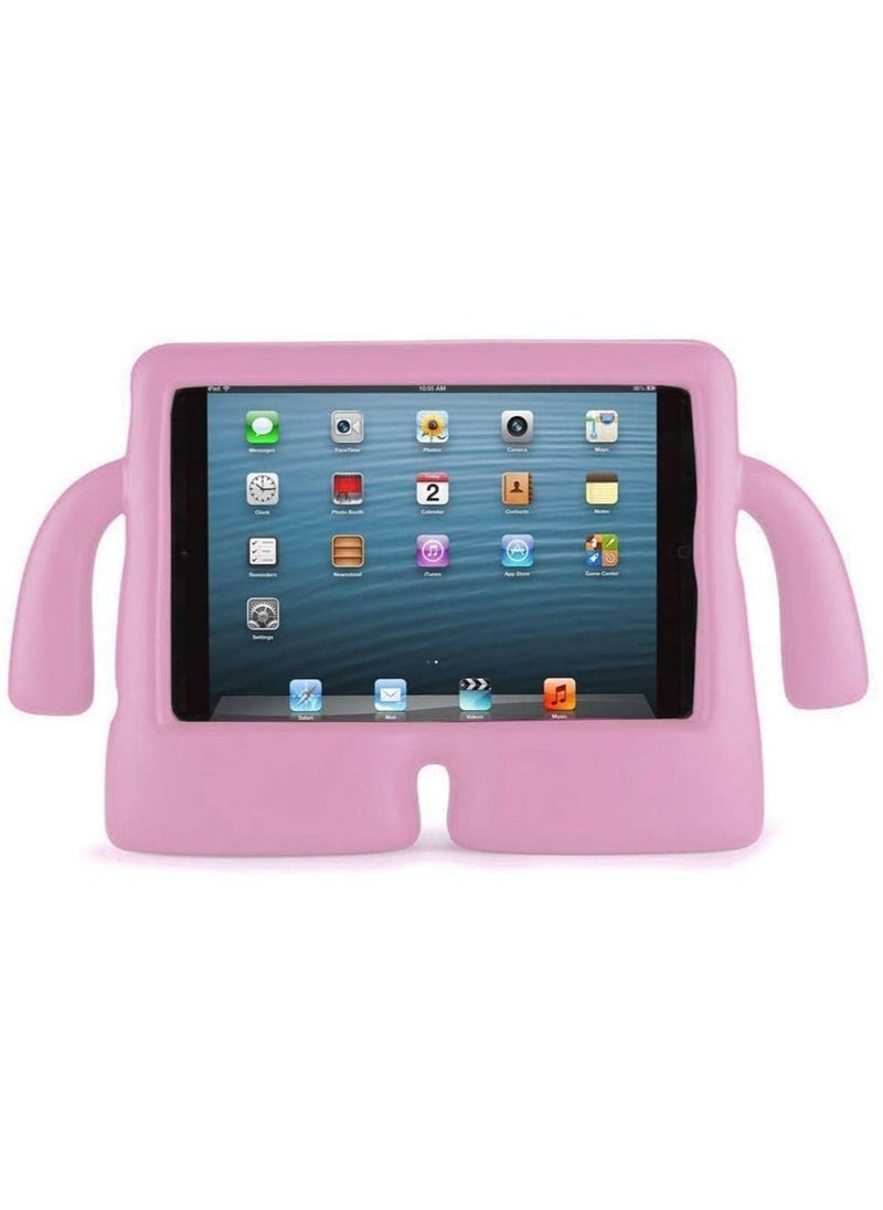 ELTRAZONE حافظة أطفال من فوم EVA لحواسيب iPad 9.7 (النموذج القديم) 6th 5th 2017 2018/ iPad Air 2 Air 1/ iPad Pro 9.7 2016 للأولاد والبنات، غلاف خفيف الوزن وقوي مع حماية كاملة ومقبض (وردي) - Image 3