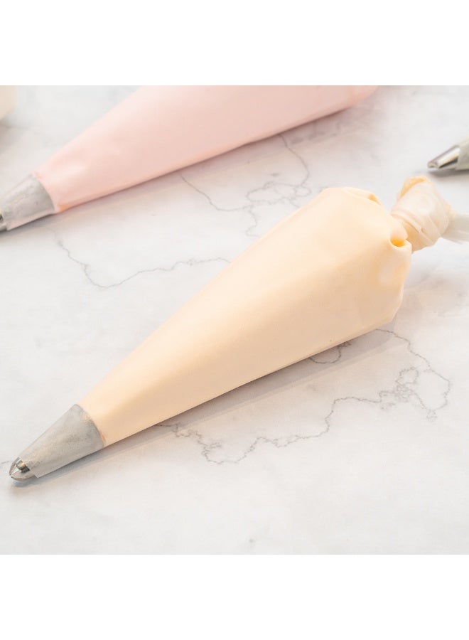 Restaurantware Pastry Tek 12 x 6.2 Inch Piping Bags, 2 Reusable Icing Bags - Durable, White Silicone Pastry Bags, Anti Burst, Decorate Cakes, Cupcakes, Macarons, Or Cookies - Image 4