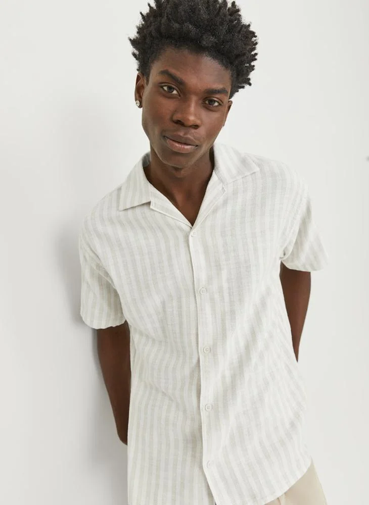 JACK & JONES Stripe Regular Fit Shirt