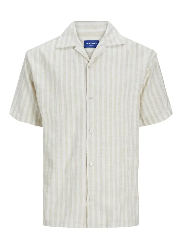 JACK & JONES  Stripe Regular Fit Shirt for Men | Best Price UAE