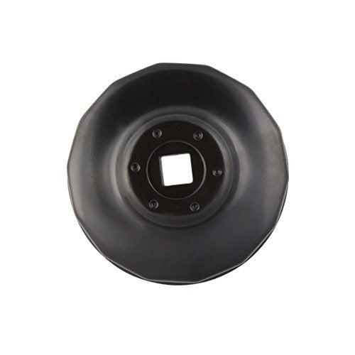 Steelman Oil Filter Cap Wrench 73mm x 14 Flute, Low-Profile Design for Confined Space, Durable Chrome Vanadium Steel - Image 2