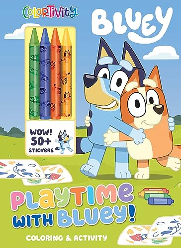 Bluey Colortivity Playtime With Bluey 
