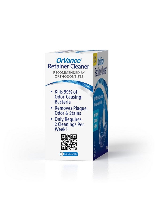 OrVance Retainer Cleaner Tablets (28 Count) | Only 2 Cleanings Per Week Required | Removes Odors, Stains, Plaque for Invisalign, Mouth/Night Guards, and Removable Dental Appliances - Image 5