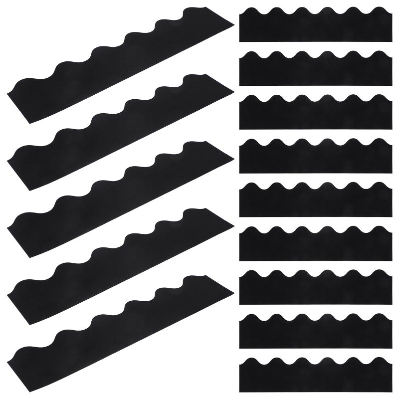 30 Sheets of Bulletin Board Border Trims Novelty Board Decal Decors Borders Wall Board Trims - Image 1