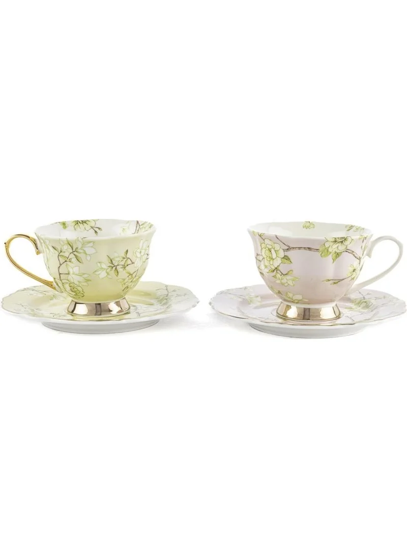 Mikasa Moor Vernal 6-Piece Teacup Set 180 Cc