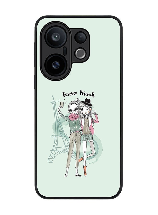 Stylizedd For vivo X200 FE / S30 Pro mini Case,Slim fit Camera Protection, Shockproof Thin Phone cover  - Forever Friends