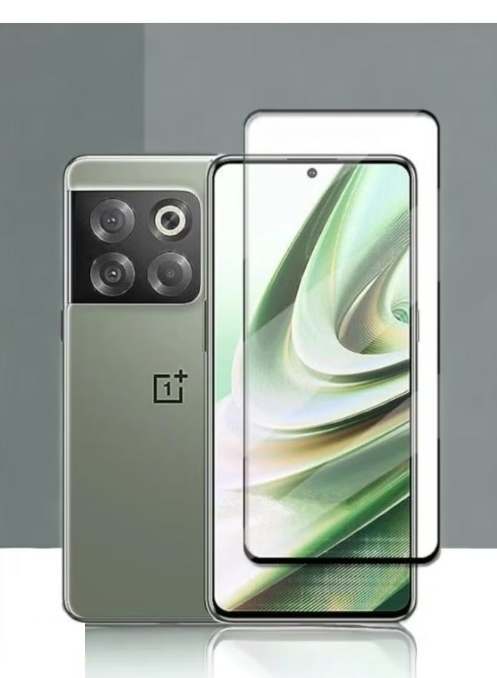 ELTRAZONE Screen Protector for OnePlus 10T 5G - Tempered Glass Full Glue Edge-to-Edge, 9H Hardness, Anti-Fingerprint, 3D Curved, Scratch-Resistant for OnePlus 10T 5G - Image 1