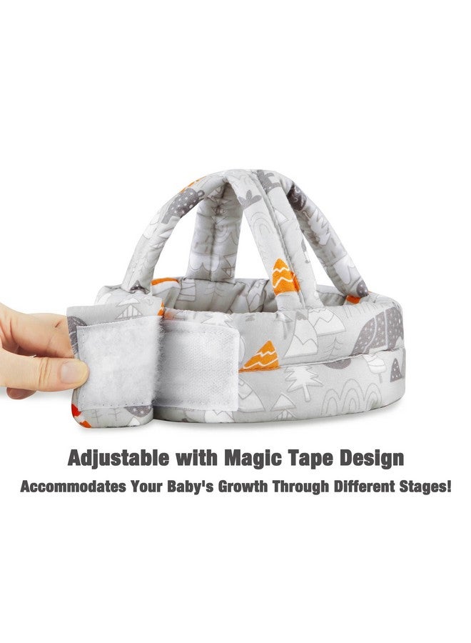 PandaEar Baby Helmet for Crawling and Walking| Baby Head Protector| Infant Helmets 6-12 Months| Toddler Baby Head Protection Cushion| Baby Safety Helmet Head Shaping for Learning to Walk - Image 1