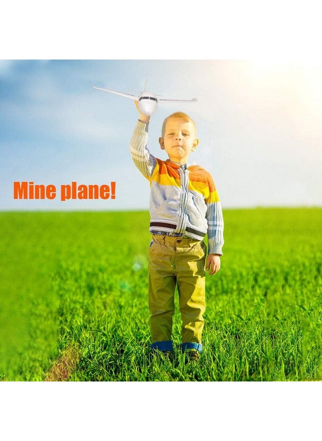 Bootaa BooTaa Toy Airplanes, 2 Pack 20" Airplane Toys, Outdoor Kids Toys, Large Foam Plane Glider, Outside Toys, Birthday Gifts/Toys for 3 4 5 6 7 8 9 10 Year Old Boys Girls, Outdoor Yard Games for Kids  - Image 5