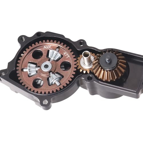 KYX Racing Aluminum Front Transmission Gear Set Upgrades Accessories for 110 RC Crawler Car Tamiya Hotshot II - Image 5