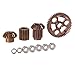 KYX Racing Aluminum Front Transmission Gear Set Upgrades Accessories for 110 RC Crawler Car Tamiya Hotshot II - Image 3
