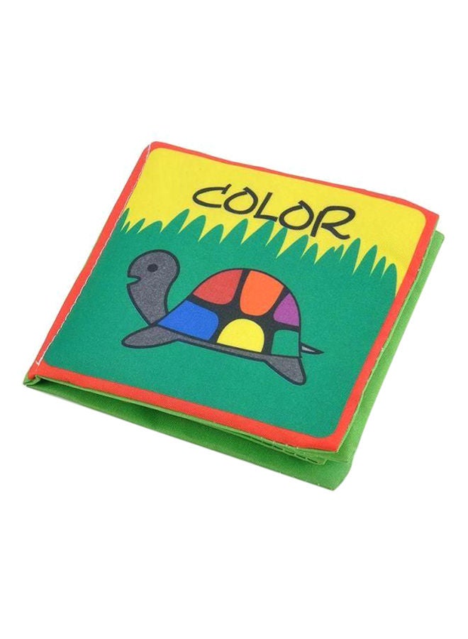 NIBEMINENT Intelligence Development Cloth Bed Cognize Book Flower Educational Toy