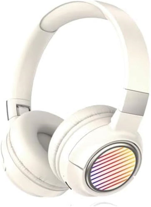 Headphone Bluetooth - model- Tune 910 - Pure Bass Stereo - Wireless Headphone - USB Type-C - Pure Bass Sound - Rechargeable battery: 60mAh - Frequency: 2.4G - Working range: up to 10 meters outdoors - RGB Led (White)