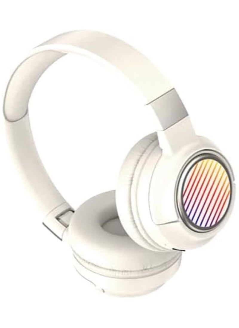 Generic - Headphone Bluetooth - model- Tune 910 - Pure Bass Stereo - Wireless Headphone - USB Type-C - Pure Bass Sound - Rechargeable battery: 60mAh - Frequency: 2.4G - Working range: up to 10 meters outdoors - RGB Led (White) - Image 1