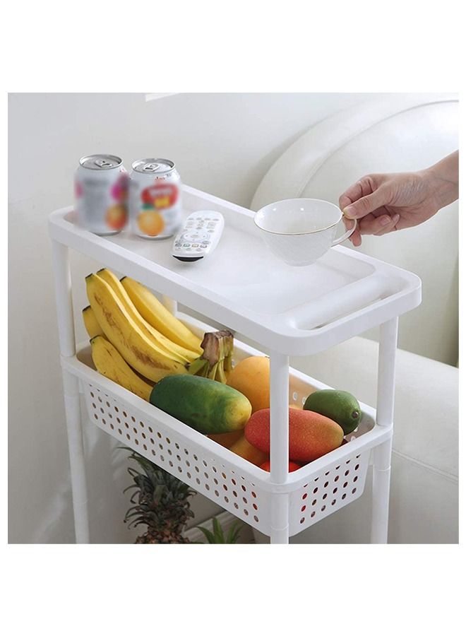 ياميم رف تخزين من أربع طبقات للمطبخ والحمام وغرفة النوم - Image 5