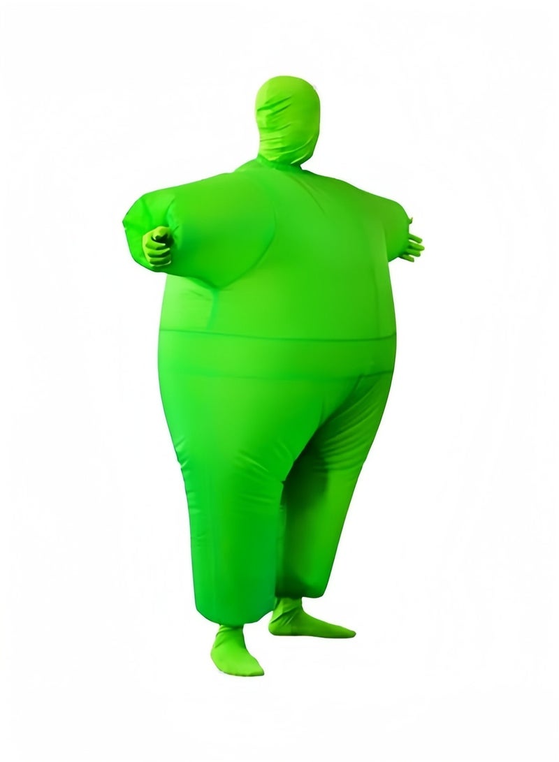 Halamodo Inflatable Masquerade Jumpsuit Costume Adult Full body Suit Air Blow up Costumes with Air-filled Fan Powered by Batteries Funny Fancy Dress Perfect for Parties TV Shows Festivals and Celebrations - Image 3