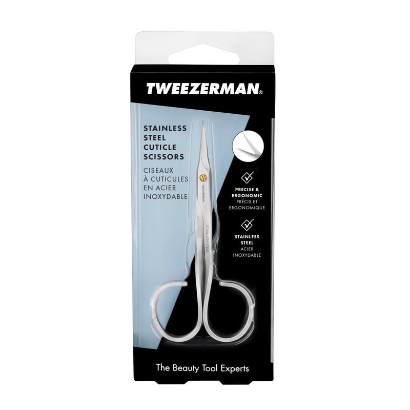 Tweezerman Cuticle Scissors (Stainless Steel) - Image 2