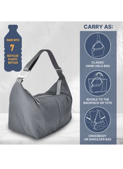 BEOLA Reusable Insulated Lunch Bag for Men and Women - 6.5L, Marine Blue  - Image 3