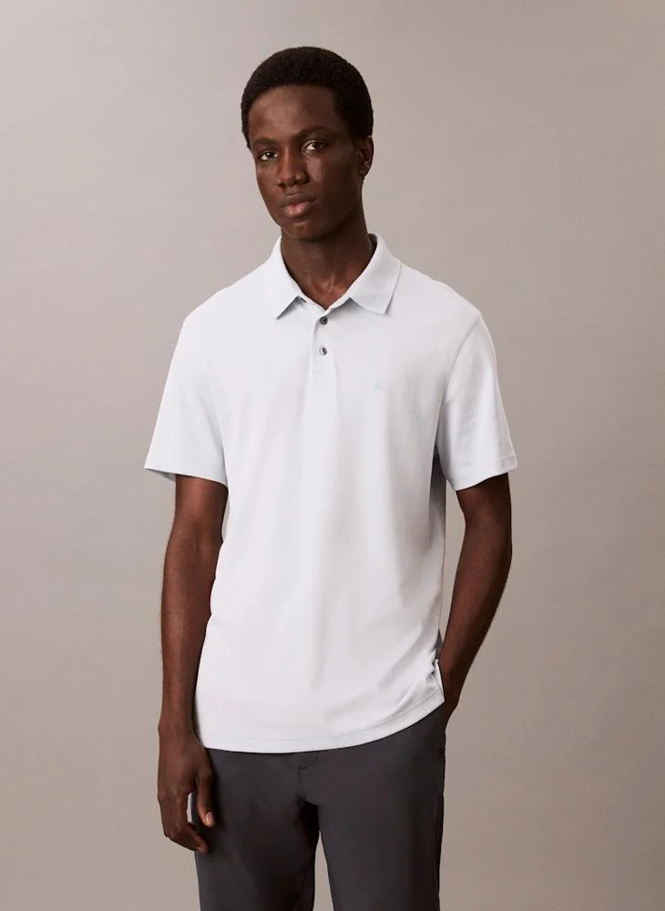 CALVIN KLEIN Cotton Short Sleeve Polo