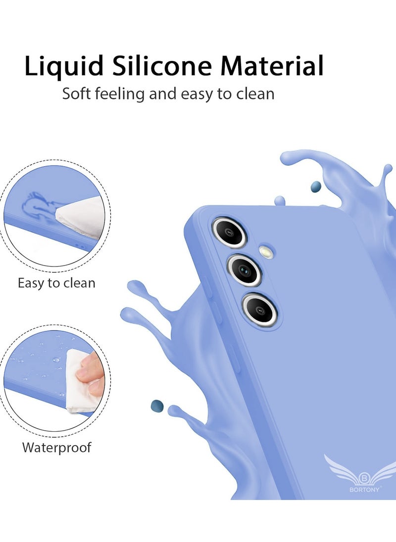 BORTONY - Samsung Galaxy S25 Case Liquid Silicone Gel Rubber Anti Scratch Galaxy S25 Cover Military-Grade Shockproof Protective Case for Samsung Galaxy S25 6.1 Inch - Image 1