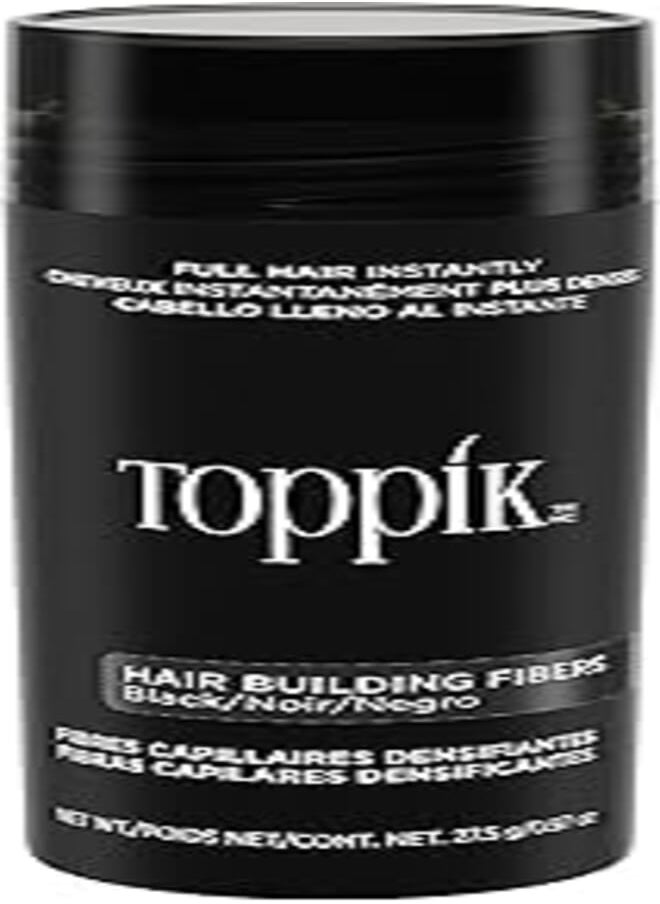 Toppik - ألياف بناء الشعر من توبيك باللون الأسود، 0.97 أونصة - Image 1