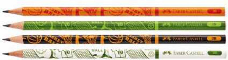Sports Pencil - 12 Pieces