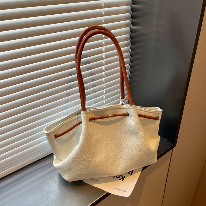 Women's Retro Large Capacity Shoulder Tote Bag - Image 2