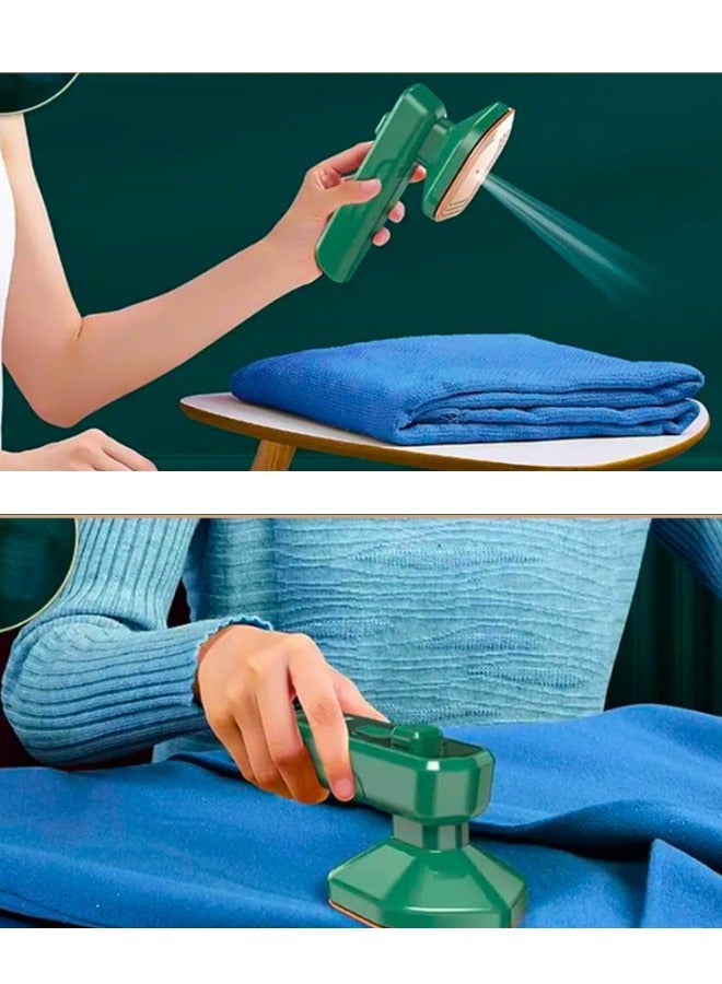 Chase Up Mini Garment Steamer,2-IN-1 Foldable Handheld Travel Steam Iron for Clothes,1100W, 15S Fast Heat-up, 3 Steam Levels Output, Powerful Steamer, Portable Fabric Mini Iron Wrinkle Remover for Home - Image 2