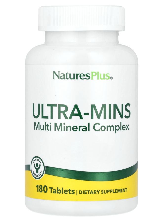 NaturesPlus مجمع المعادن المتعددة ألترا-مينز 180 قرص - Image 1