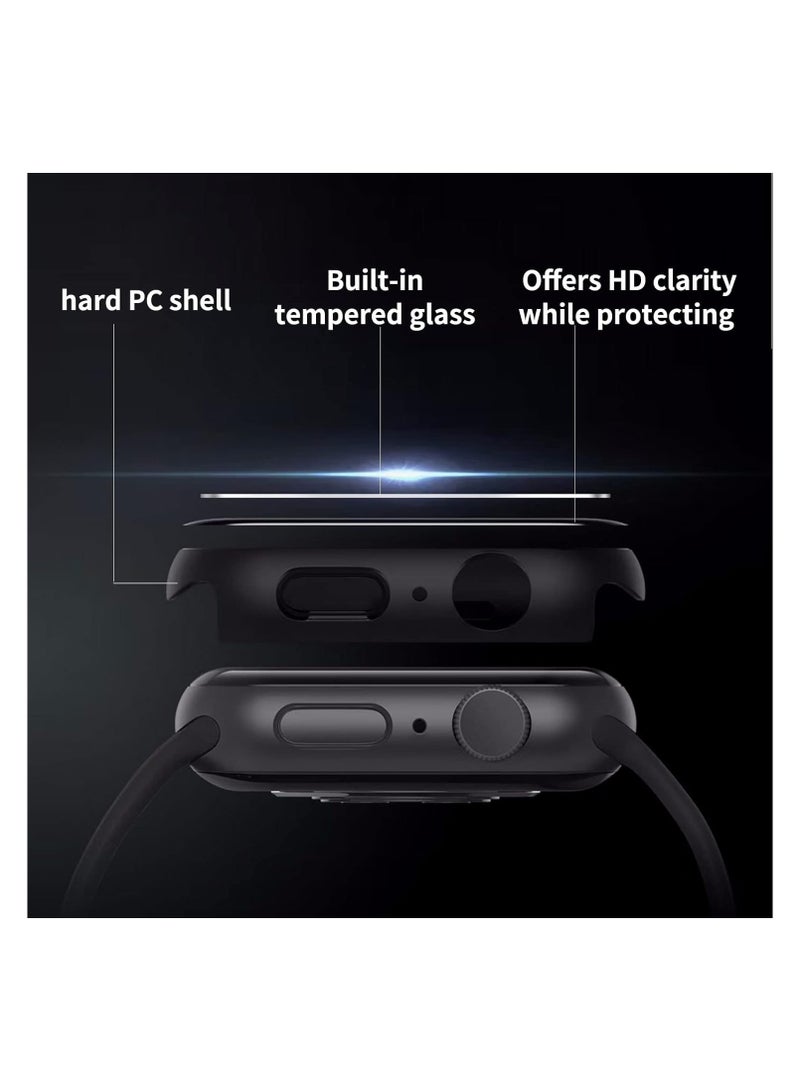 Apple Watch screen protector，Compatible with Series 10 42mm Full Coverage Hard PC Ultra-Thin Full Protection (42mm,Transparent) - Image 2