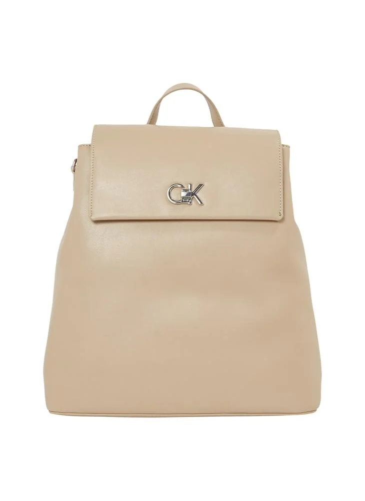 CALVIN KLEIN Flap Backpack With Convertible Strap