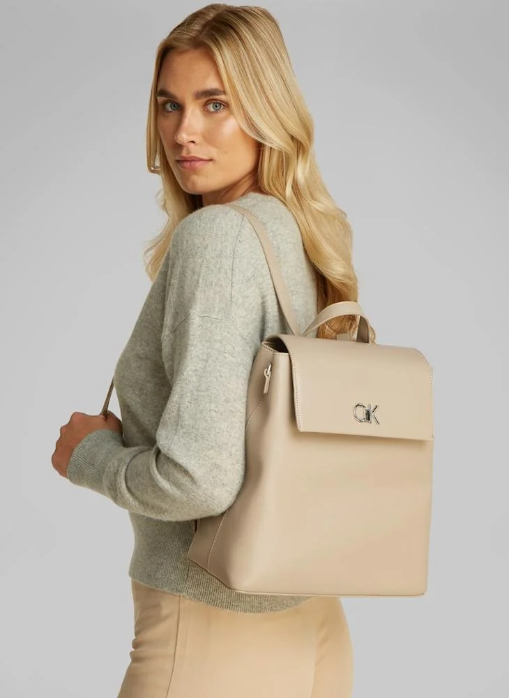 CALVIN KLEIN FLAP BACKPACK