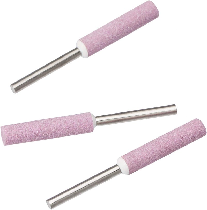OIIKI 8 Pack Burr Grinding Stone File Chainsaw Sharpener 732Inch 55mm Pink - Image 3