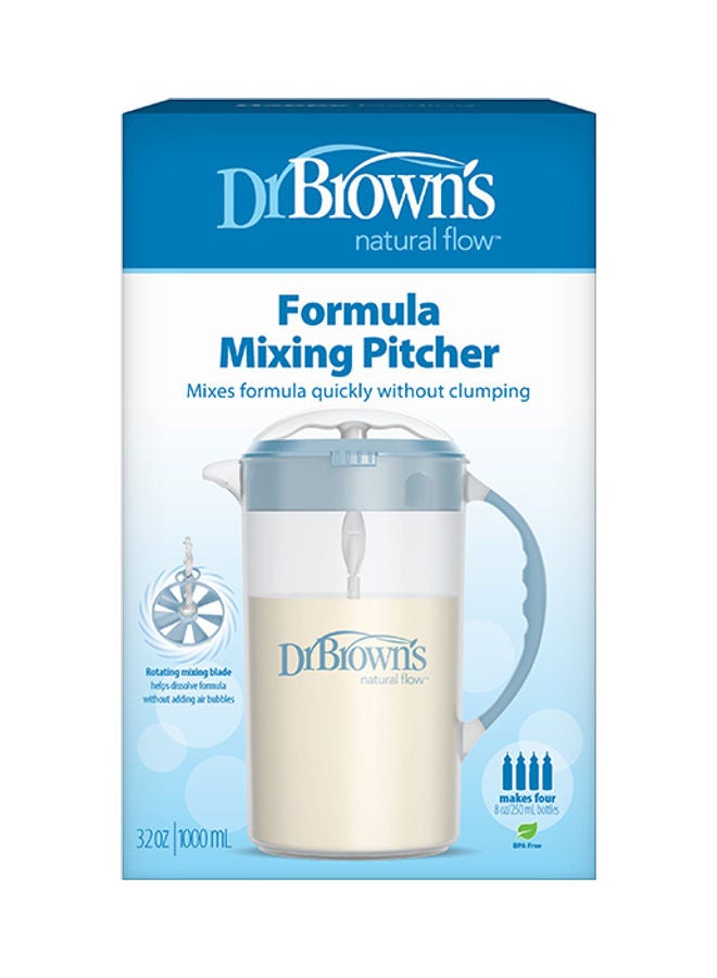 Dr. Brown’s Formula Mixing Pitcher Blue - Image 1