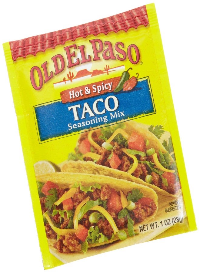 Old El Paso Hot & Spicy Taco Seasoning, 1 oz. (Pack of 32) - Image 4