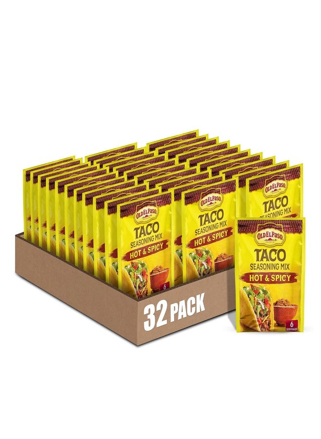 Old El Paso Hot & Spicy Taco Seasoning, 1 oz. (Pack of 32) - Image 1