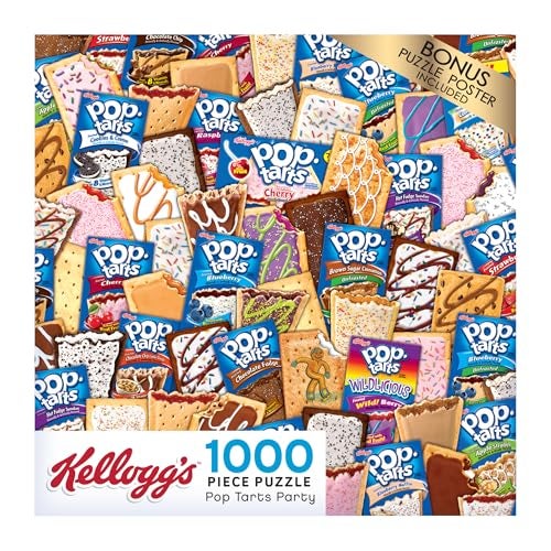 RoseArt - Kellogg's - Pop Tart Party - 1000 Piece Jigsaw Puzzles for Adults - Image 4