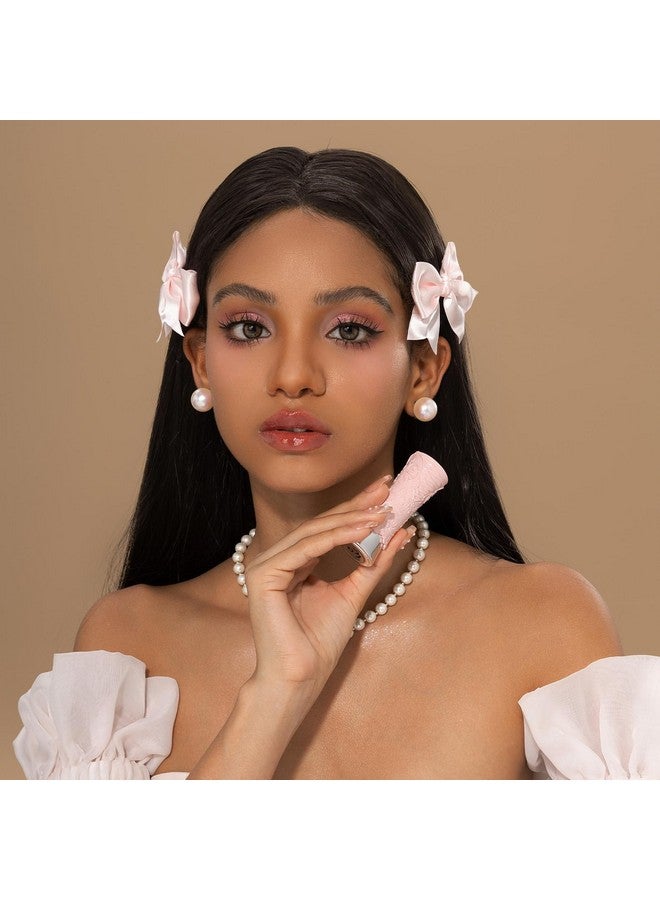 فلاور نوز ملمع شفاه ثابت من فلاور نوز سوان باليه شاين - مرطب شفاه ملون - ملمع شفاه مرطب في بلسم - مكياج شفاه يدوم طويلاً للفتيات والنساء، نباتي وخالٍ من القسوة (B03 سويت هارت) - Image 4