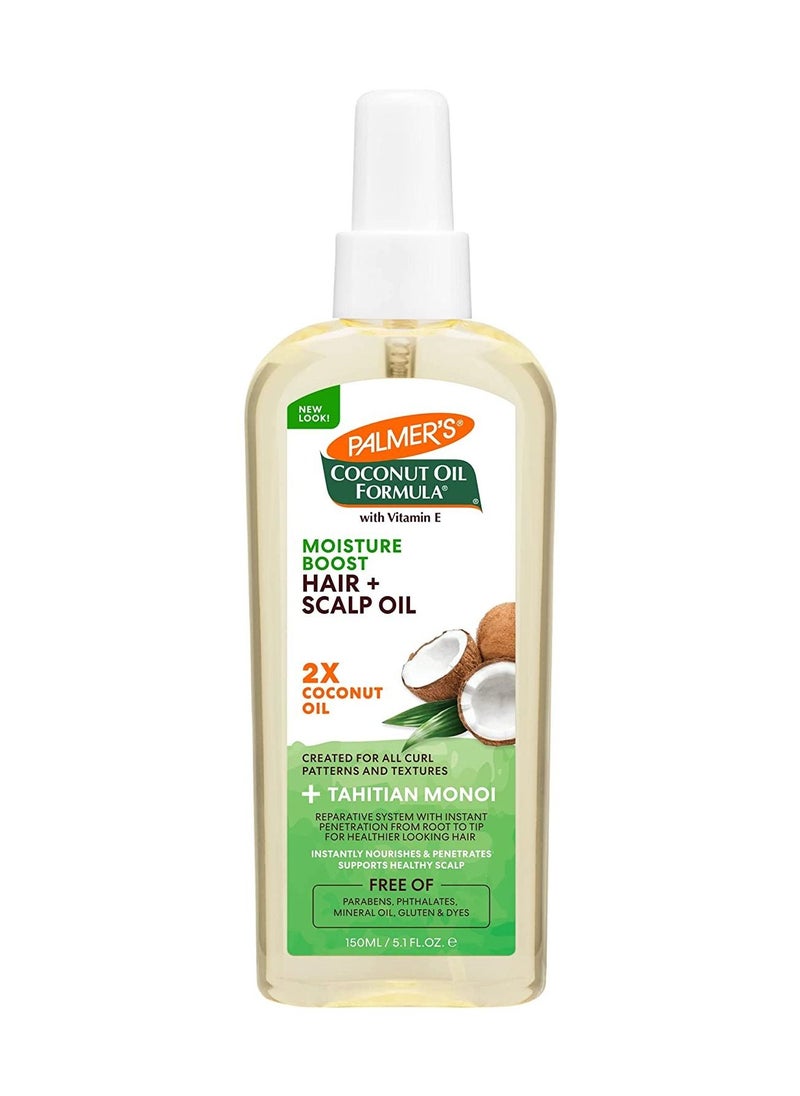 PALMER'S - Coconut Oil Moisture Boost Hair and Scalp Oil 150ml - Image 1