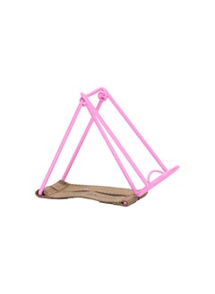AL SANIDI Stainless steel utensiL drying table Drying Rack Pink Light capacity 6 Cups Size 15.2* 8.6*7.4 Cm  - Image 1