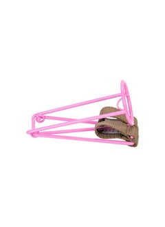 AL SANIDI Stainless steel utensiL drying table Drying Rack Pink Light capacity 6 Cups Size 15.2* 8.6*7.4 Cm  - Image 3
