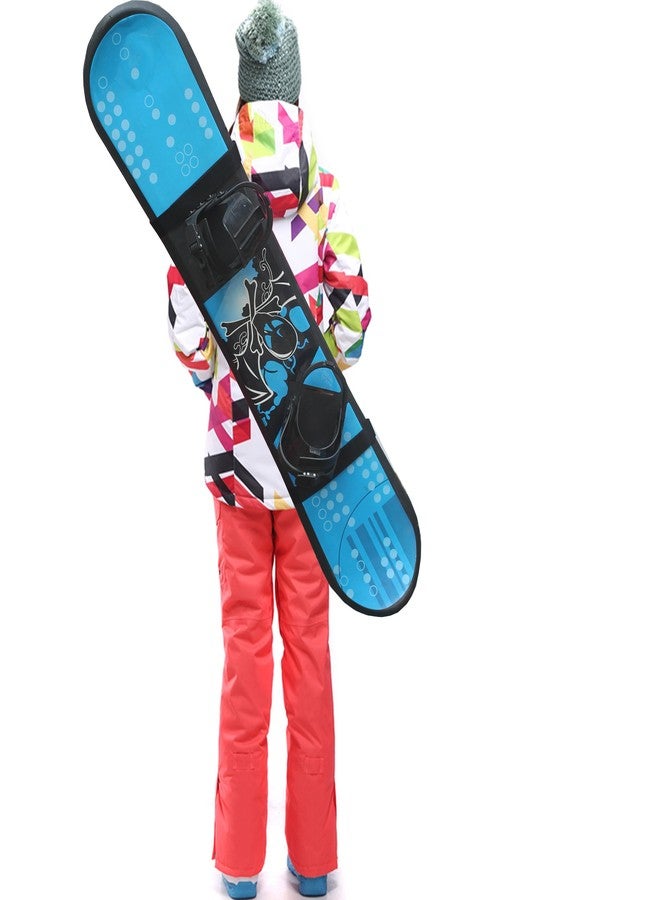 YYST Snowboard Shoulder Strap Snowboard Sleeve Snowboard Carry Strap Snowboard Sling Snowboard Carrier- Universal, Adjustalbe, Fits all Shapes of Snowboards! - Image 1