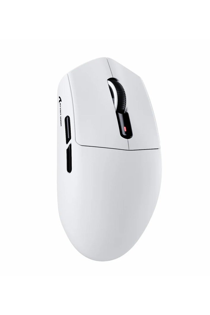 Attack Shark Shark Attack G3 Tri-Mode Wireless Gaming Mouse, 2.4G Wireless/Bluetooth/Wired, 25,000 DPI, Ultra-Lightweight, PixArt PAW3311 Gaming Sensor, Built-in 500mAh Battery for Long-Lasting Power, White - Image 1