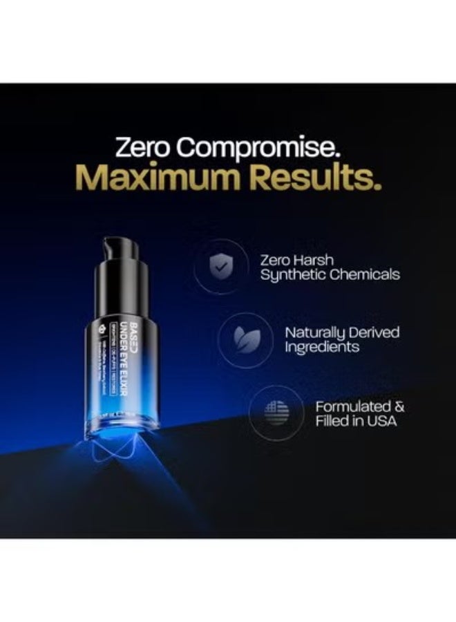 Based Under Eye Elixir, Hydrating & Refreshing Formula, Simple. Effective. Based. 0.5 fl oz, Pack of 1 - Image 4