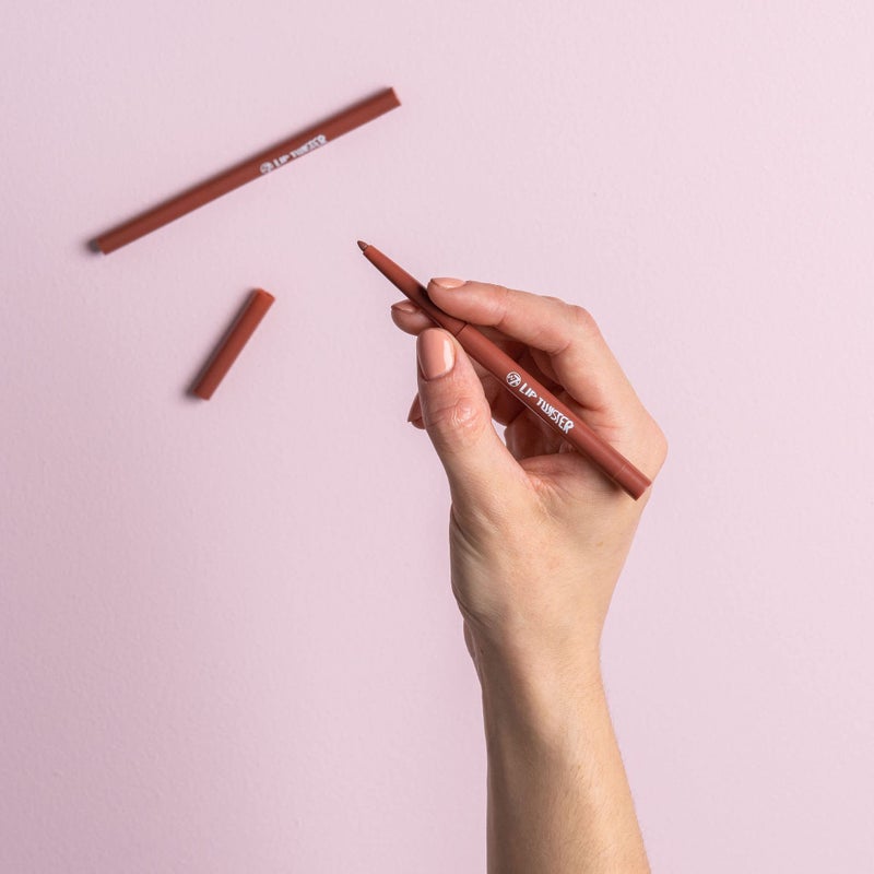 W7 Lip Twister Lip Liner - 4Pcs Multi-Pack - Creamy & Blendable Lip Makeup For Definition & Shape (Red, Nude, Brown, Pink) - Image 3