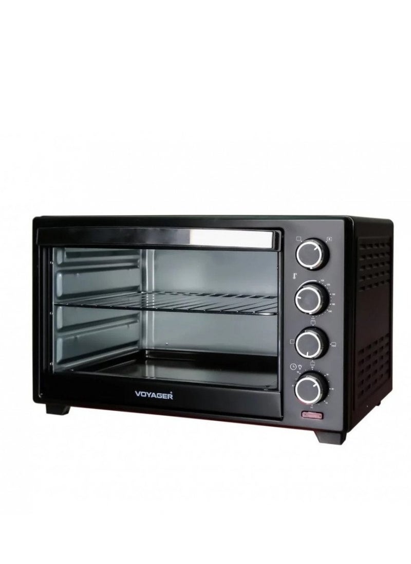 BASURRAH Basurrah Voyager 38L Electric Cooking Oven - Powerful Rotisserie Function with Crumb Tray 1600W  - Image 4