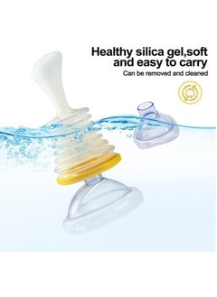 XiuWoo Portable Suction Rescue Device, First Aid Kit for Kids and Adults, Portable Airway Suction Device for Children and Adults with Two Size Masks  - Image 2